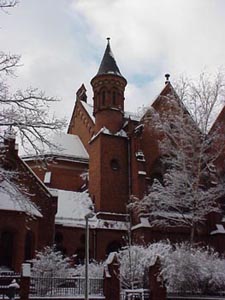 Immanuelkirche verschneit