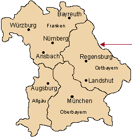 map Bavaria
