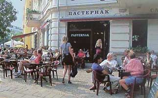 russisches Restaurant  Pasternak gegenüber dem Wasserturm
