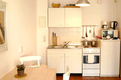 K&uuml;che im Apartment Scheunenviertel