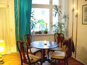 Sitting area in living room