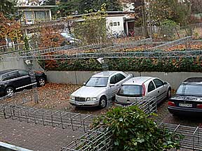 Parkplatz am Haus