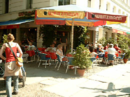El Restaurant Weitzmann en Kollwitzplatz Berlín Prenzlauer Berg