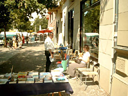 Design- and Book shops in the Wörtherstrasse