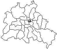mapa di Berlino
