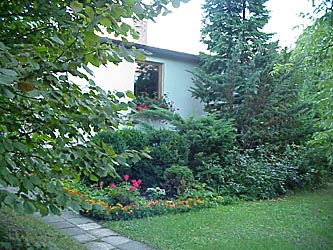 Vista della casa di fronte