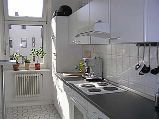 kitchen can also be used from the guests of the bed and breakfast room