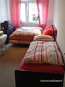 Rotes Zimmer für 2 Personen