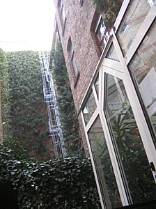 Der gr&uuml;ne Innenhof