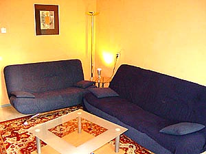 Sitzecke im Wohnzimmer
