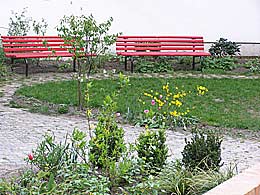 Le petit parc juste à côté