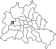 kaart in Berlijn Duitsland