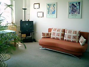 El apartamento con sofa-cama en Berl&iacute;n Charlottenburg