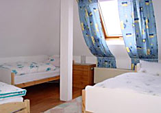 Gästezimmer der Pension Stuttgart