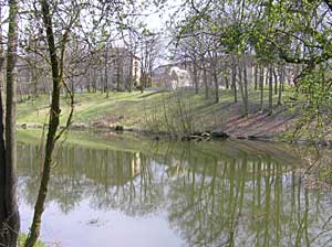 "Blanke Helle" at Alboinplatz, a nice park