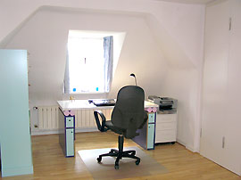 Desk with chair