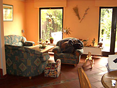 The large living-room can be used