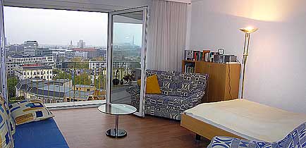 eine der Ferienwohnungen der 14. Etage -  Berlin Tiergarten