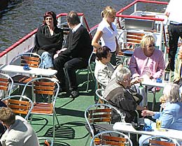 Båttur på Landwehrkanal och floden Spree Berlin