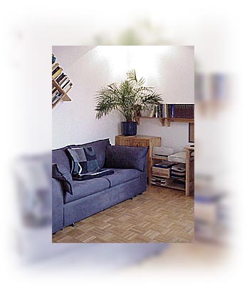 El sofá-cama para 1-2 huéspedes - Habitación privada en Berlín Mitte