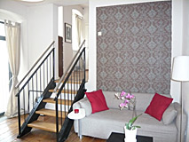 Sofa im Wohnzimmer
