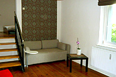 Sofa im Wohnzimmer