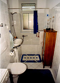 El baño con bañera