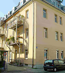 The room is located in this house bed and breakfast in Munich