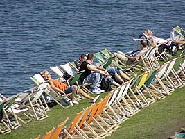 Sonnen an der Spree
