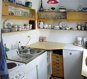 La cocina del apartamento - Berlín Friedrichshain