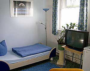 an example room of the hostel