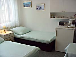 kamer met drie bedden