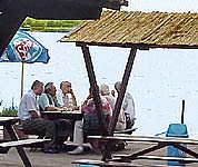 lago elsterstrausee en Leipzig