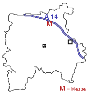 map to find the apartment hotel leipzig