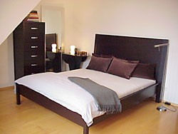 large double bed