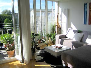livingroom, guest room in Munich near Theresienwiese