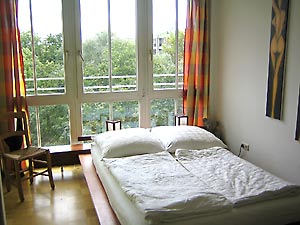 Stanza privata con una bella vista a Monaco di Baviera Theresienwiese