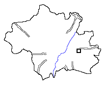 mapa del apartamento en Múnich 