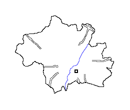 Kort over Müncheni Tyskland