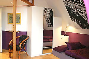 letto a soppalco - bed and breakfast a Monaco di Baviera