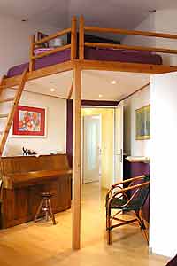 letto a soppalco - Bed and Breakfast a Monaco di Baviera