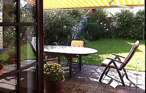 Terrazzo e giardino di condividere