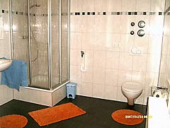 one of the two bathrooms -  guest rooms in Schwaig by Munich