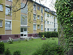 In diesem Haus befindet sich das Zimmer