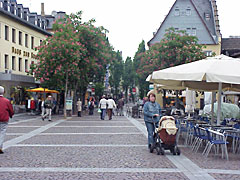 Die Innenstadt von Brühl