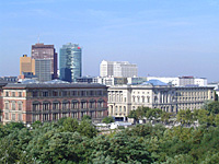 Uitzicht op de Potsdamer Platz