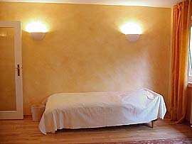 das Einzelbett