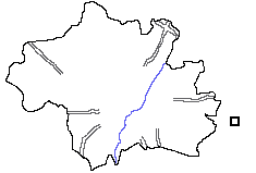 Karte von München in Deutschland