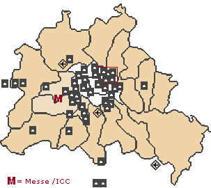 map of  Berlin