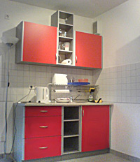 Køkkenet - Lejligheden i Frankfurt am Main